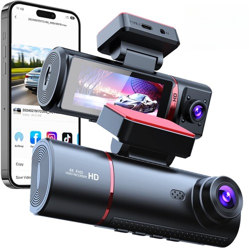 Dash cam canali auto - cam, 4k