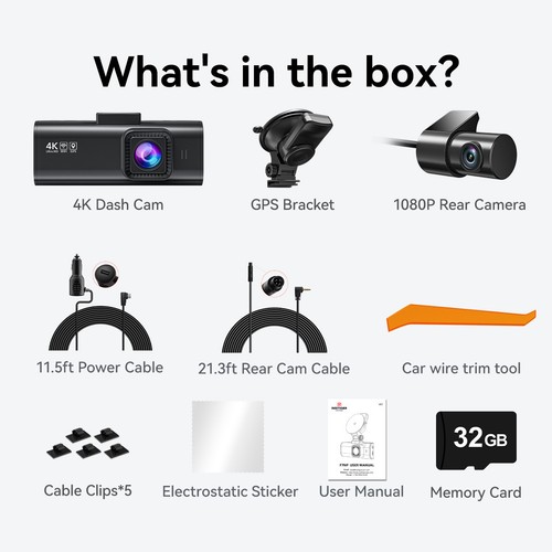 Redtiger dash cam gb - redtiger, 32